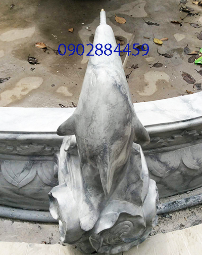 Sơn giả đá cá heo