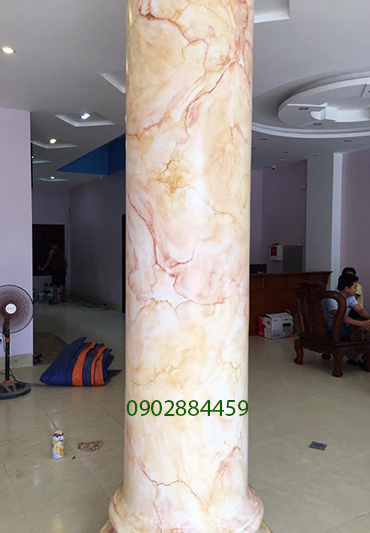 Cách pha màu sơn giả đá cẩm thạch