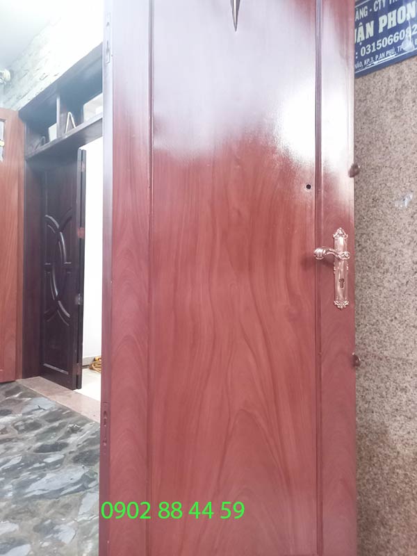 cửa sắt sơn già gỗ