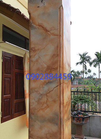 Cột giả đá cẩm thạch vuông tại Quận Gò Vấp Hồ Chí Minh