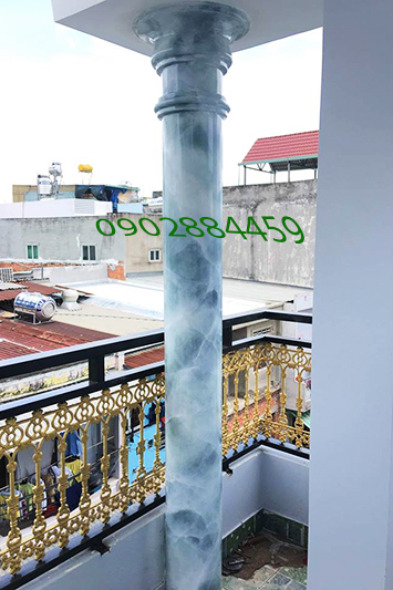 Cột giả đá - cột nhà đẹp