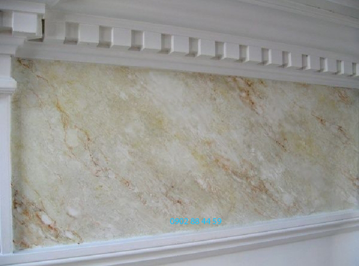 Giá sơn giả đá cẩm thạch tường