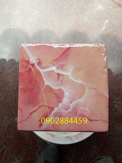 Lục bình sơn giả đá 3D
