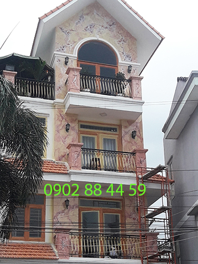 Quy trình thi công sơn giả đá