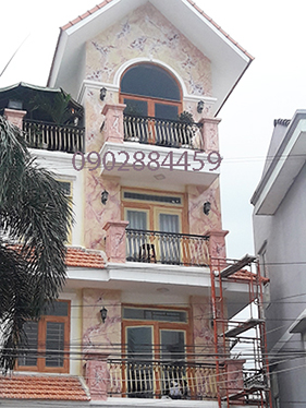 Sơn giả đá 3D hoàn thiện