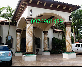 Sơn giả đá biệt thự đẹp mê ly