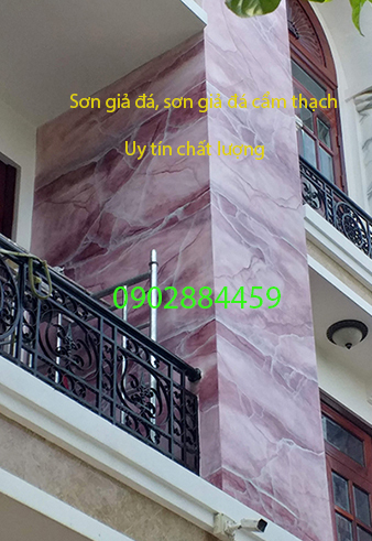 Thi công sơn giả đá